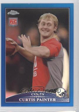 2009 Topps Chrome - [Base] - Blue Refractor #TC138 - Curtis Painter