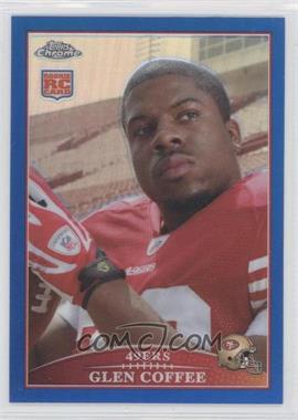 2009 Topps Chrome - [Base] - Blue Refractor #TC152 - Glen Coffee