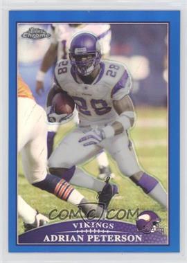 2009 Topps Chrome - [Base] - Blue Refractor #TC28 - Adrian Peterson