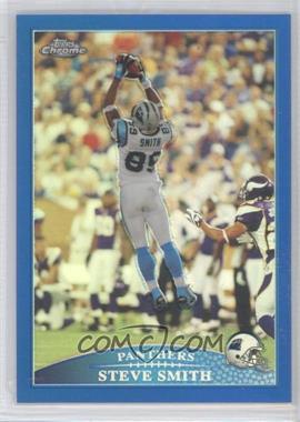 2009 Topps Chrome - [Base] - Blue Refractor #TC46 - Steve Smith