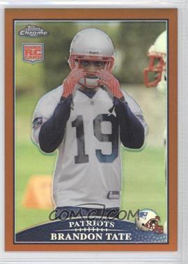 2009 Topps Chrome - [Base] - Copper Refractor #TC123 - Brandon Tate /649