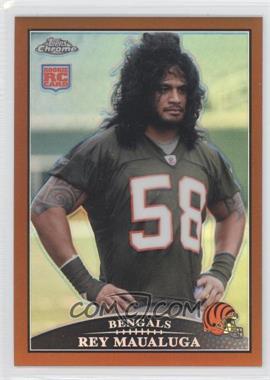 2009 Topps Chrome - [Base] - Copper Refractor #TC166 - Rey Maualuga /649