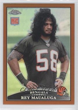 2009 Topps Chrome - [Base] - Copper Refractor #TC166 - Rey Maualuga /649