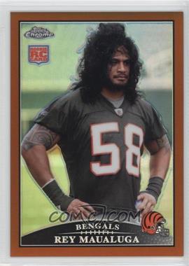 2009 Topps Chrome - [Base] - Copper Refractor #TC166 - Rey Maualuga /649