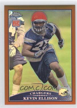 2009 Topps Chrome - [Base] - Copper Refractor #TC172 - Kevin Ellison /649