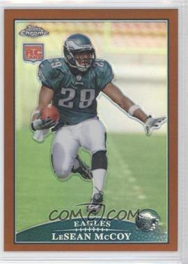 2009 Topps Chrome - [Base] - Copper Refractor #TC180 - LeSean McCoy /649