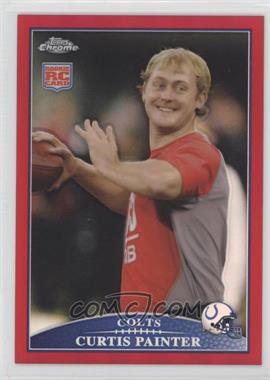 2009 Topps Chrome - [Base] - Red Refractor #TC138 - Curtis Painter /25