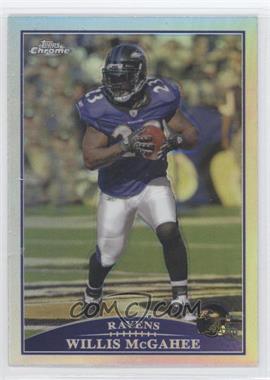 2009 Topps Chrome - [Base] - Refractor #TC108 - Willis McGahee