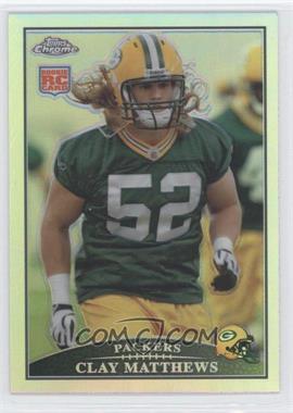 2009 Topps Chrome - [Base] - Refractor #TC133 - Clay Matthews