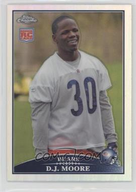 2009 Topps Chrome - [Base] - Refractor #TC139 - D.J. Moore