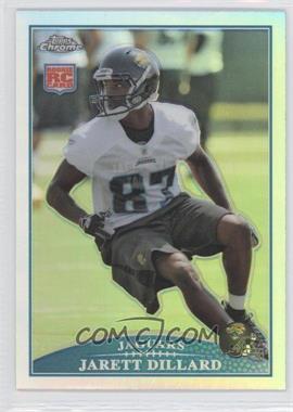 2009 Topps Chrome - [Base] - Refractor #TC159 - Jarett Dillard