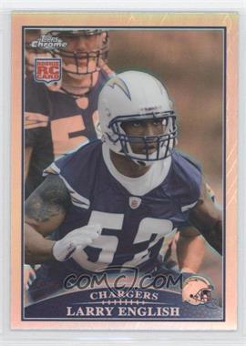 2009 Topps Chrome - [Base] - Refractor #TC173 - Larry English