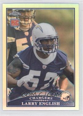 2009 Topps Chrome - [Base] - Refractor #TC173 - Larry English