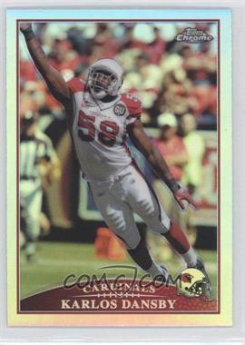 2009 Topps Chrome - [Base] - Refractor #TC18 - Karlos Dansby