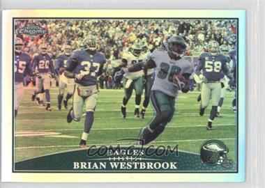 2009 Topps Chrome - [Base] - Refractor #TC45 - Brian Westbrook