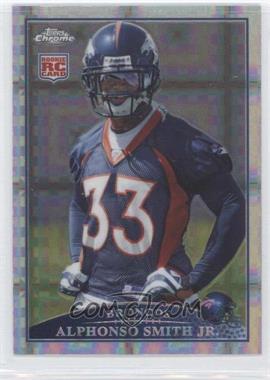 2009 Topps Chrome - [Base] - Retail X-Fractor #TC114 - Alphonso Smith