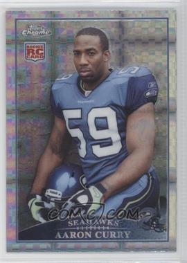 2009 Topps Chrome - [Base] - Retail X-Fractor #TC120 - Aaron Curry