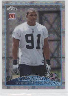 2009 Topps Chrome - [Base] - Retail X-Fractor #TC149 - Everette Brown