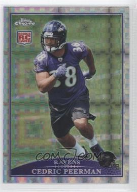 2009 Topps Chrome - [Base] - Retail X-Fractor #TC163 - Cedric Peerman