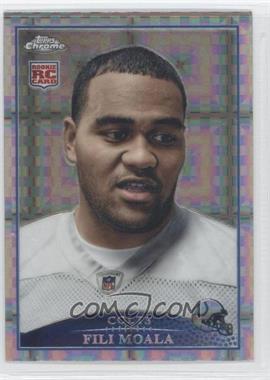 2009 Topps Chrome - [Base] - Retail X-Fractor #TC165 - Fili Moala