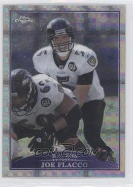 2009 Topps Chrome - [Base] - Retail X-Fractor #TC81 - Joe Flacco