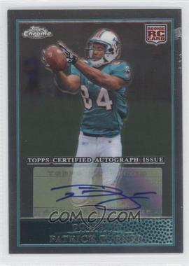 2009 Topps Chrome - [Base] - Rookie Autographs #TC136 - Patrick Turner