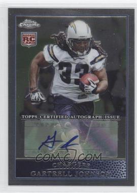 2009 Topps Chrome - [Base] - Rookie Autographs #TC151 - Gartrell Johnson