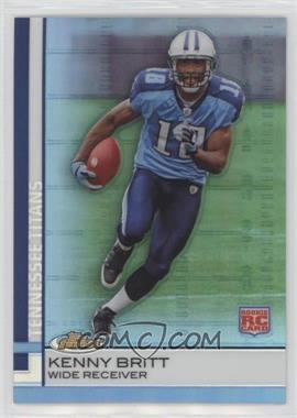 2009 Topps Finest - [Base] - Blue Refractor #91 - Kenny Britt /429