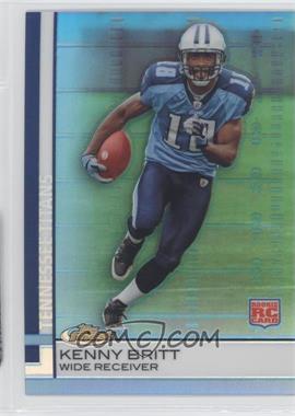 2009 Topps Finest - [Base] - Blue Refractor #91 - Kenny Britt /429