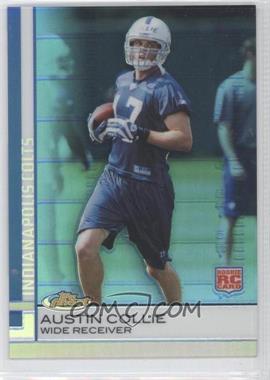 2009 Topps Finest - [Base] - Blue Refractor #93 - Austin Collie /429