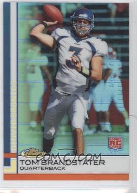 2009 Topps Finest - [Base] - Blue Refractor #98 - Tom Brandstater /429