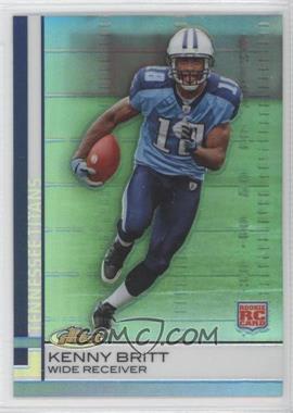 2009 Topps Finest - [Base] - Green Refractor #91 - Kenny Britt /199