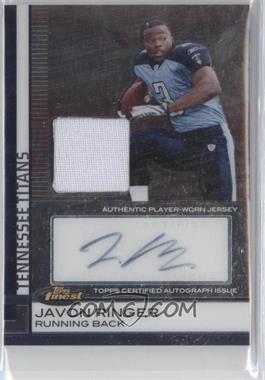 2009 Topps Finest - [Base] - Rookie Autographed Patch #64 - Javon Ringer /389