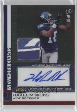 2009 Topps Finest - [Base] - Rookie Autographed Patch #65 - Hakeem Nicks /209