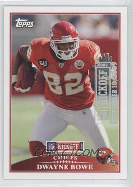 2009 Topps Kickoff - [Base] - Silver Holofoil #16 - Dwayne Bowe /2009