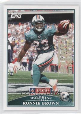 2009 Topps Kickoff - [Base] - Silver Holofoil #55 - Ronnie Brown /2009