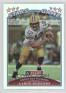 2009 Topps Kickoff - Stars of the Game #SG6 - Aaron Rodgers