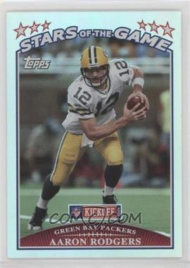 2009 Topps Kickoff - Stars of the Game #SG6 - Aaron Rodgers