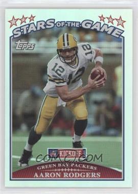 2009 Topps Kickoff - Stars of the Game #SG6 - Aaron Rodgers