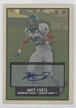 2009 Topps Magic - [Base] - Autographs #104 - Matt Forte