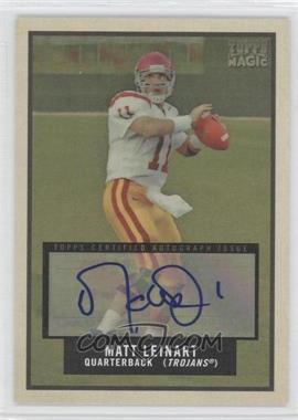 2009 Topps Magic - [Base] - Autographs #129 - Matt Leinart