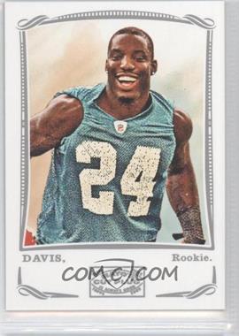 2009 Topps Mayo - [Base] - Silver #269 - Vontae Davis