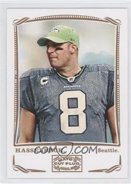 2009 Topps Mayo - [Base] #184 - Matt Hasselbeck