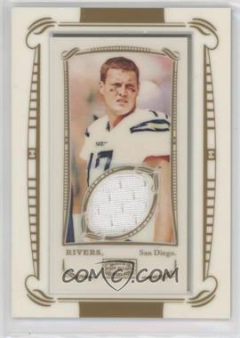 2009 Topps Mayo - Framed Mini Jersey Relics #MR-PR - Philip Rivers [Noted]