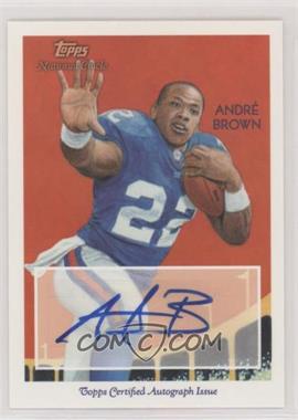 2009 Topps National Chicle - Autographs #NCA-AB - Andre Brown