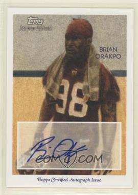 2009 Topps National Chicle - Autographs #NCA-BO - Brian Orakpo