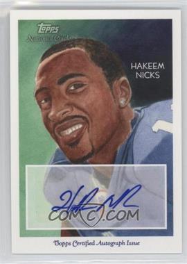 2009 Topps National Chicle - Autographs #NCA-HN - Hakeem Nicks