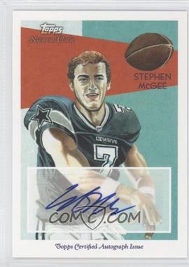2009 Topps National Chicle - Autographs #NCA-SM - Stephen McGee