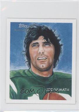 2009 Topps National Chicle - [Base] - Mini Bazooka Back #C43 - Joe Namath