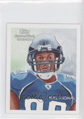 2009 Topps National Chicle - [Base] - Mini National Chicle Back #C118 - Mike Thomas